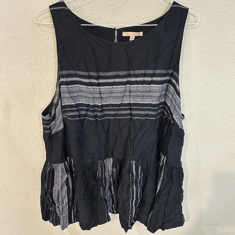 Gibson Latimer Women's Top 3XL Sleeveless Blouse
